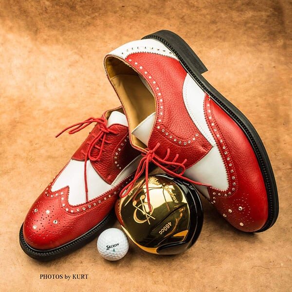 Golf and Casual Shoe red 01 | Landanzeiger-Shopping